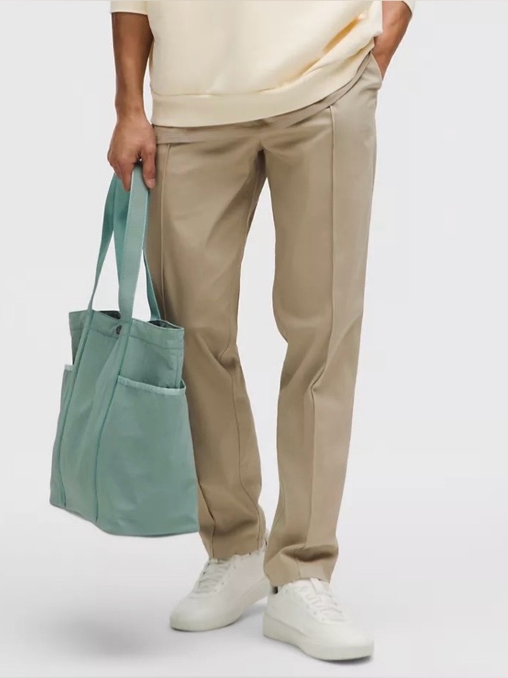 Lululemon Men’s Cotton Twill Pintuck Pull-On Pants - Size L